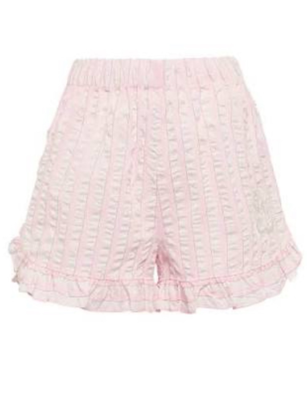 Ganni Stripe Pink Shorts